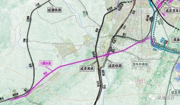 70.26亿 川藏铁路引入成都枢纽站前、四电施工总包中标候选人__财经头条