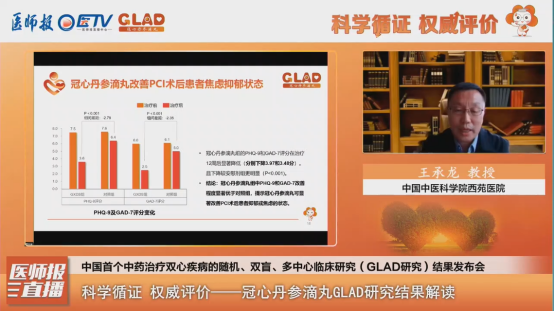 王承龙教授解读GLAD研究结果。 主办方 供图