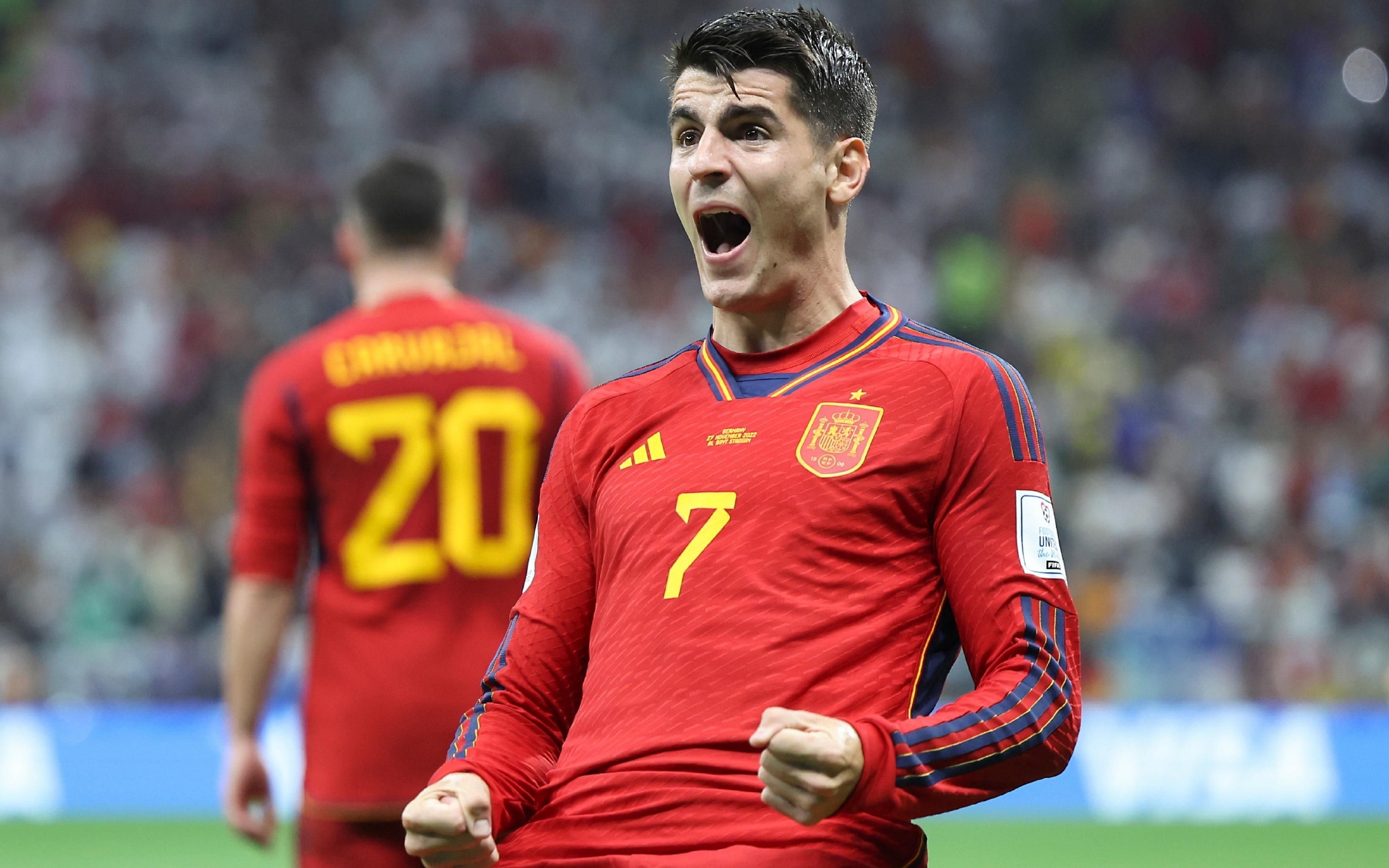 "豪门流浪者"为西班牙连场破门,莫拉塔回报主帅信任|阿尔瓦罗·莫拉塔