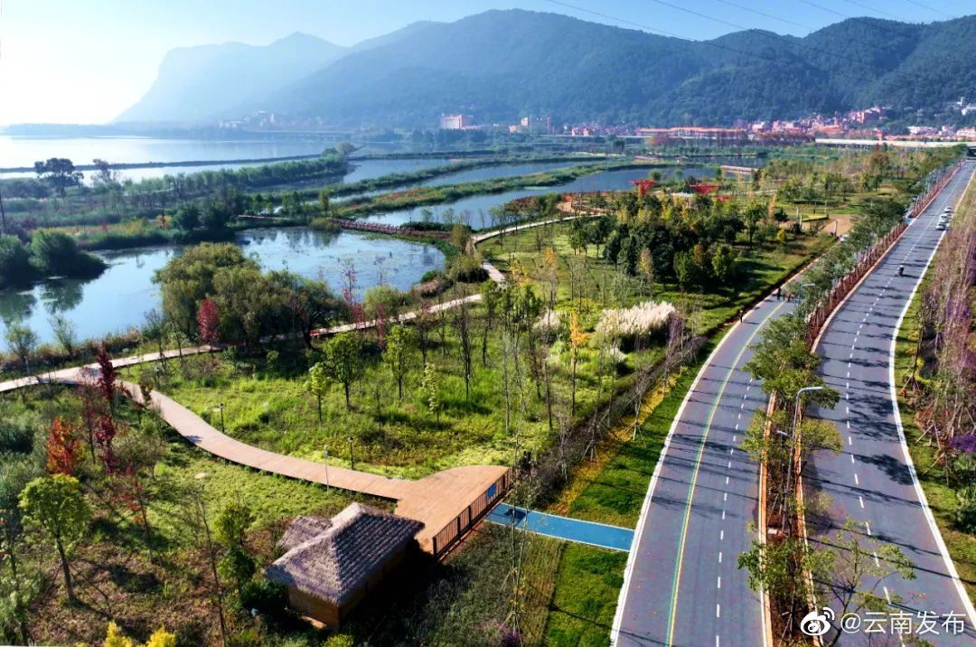 正式对外开放!昆明滇池环湖路新添一个绝美打卡地|昆明市_新浪新闻