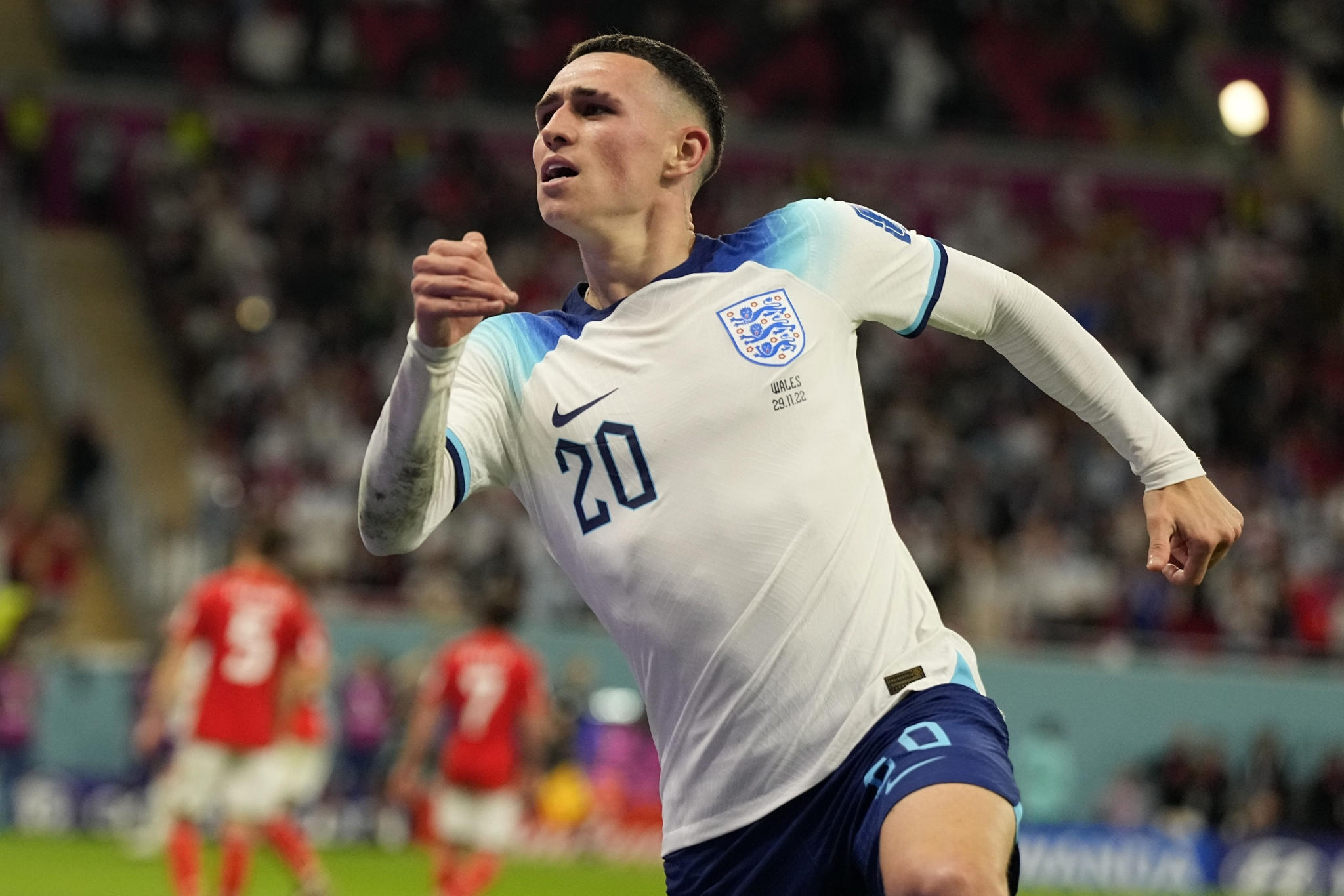 卡塔尔世界杯——b组:英格兰胜威尔士|卡塔尔世界杯|英格兰队|福登