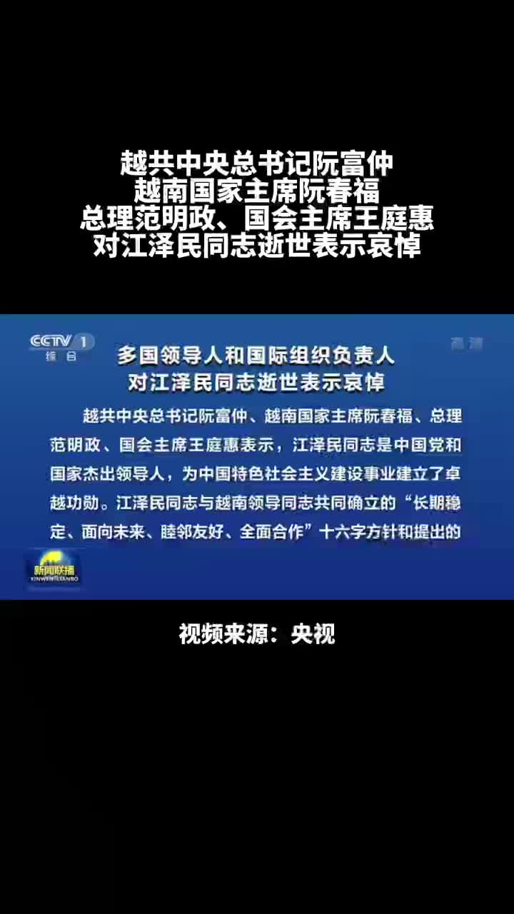 越共中央总书记阮富仲、越南国家主席阮春福、总理范明政、国会主……|阮富仲|阮春福|江泽民_新浪新闻