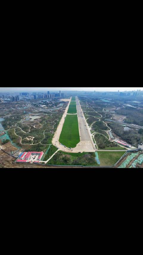 围观城市街景合肥骆岗机场迎来新生最大城市中央公园启航67