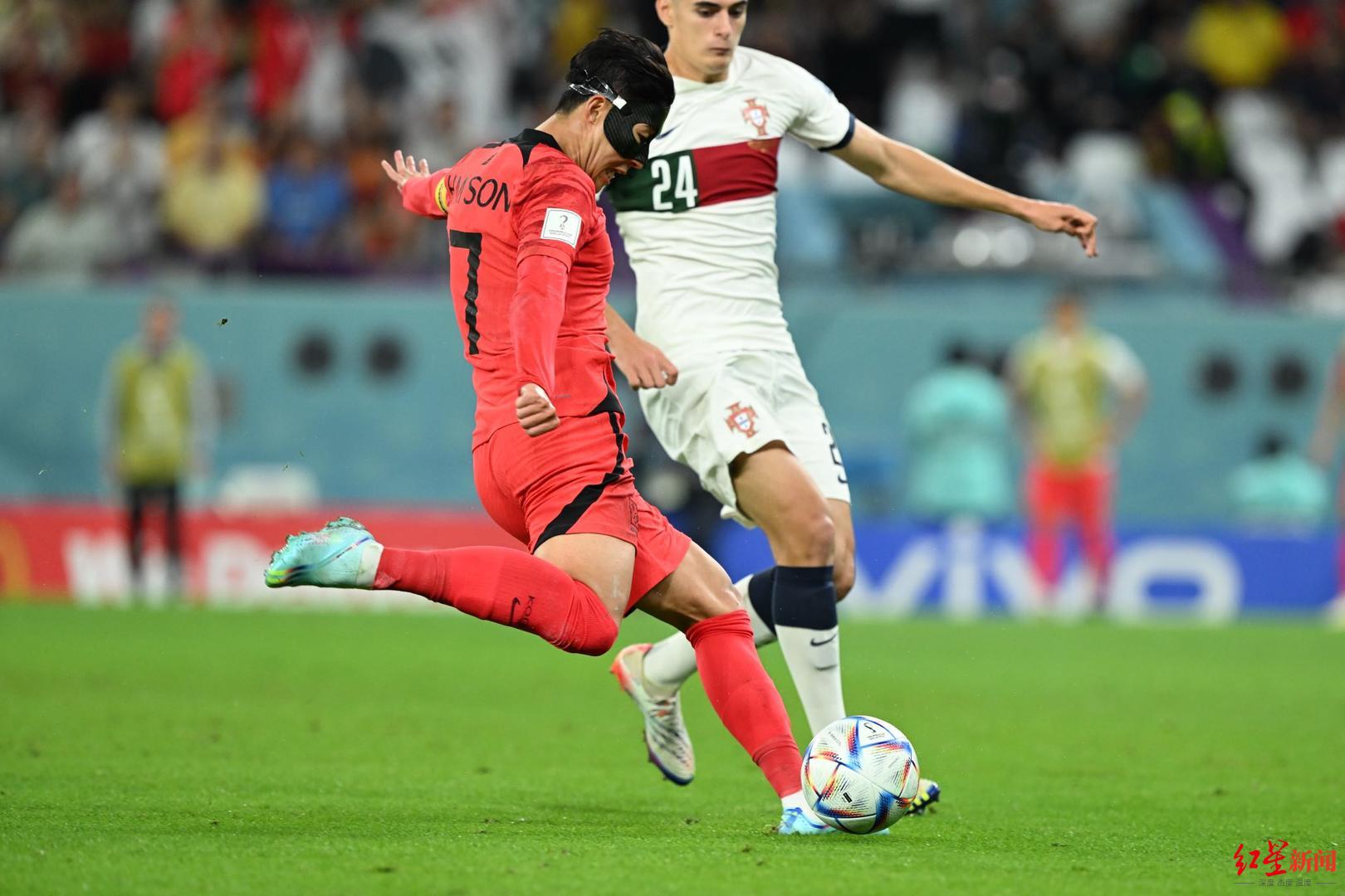 绝处逢生！韩国绝杀葡萄牙晋级淘汰赛 乌拉圭因进球数劣势惨遭淘汰