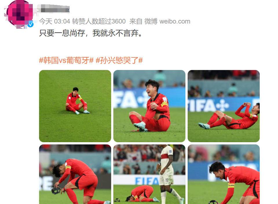世界杯热闻丨韩国队晋级淘汰赛，孙兴慜哭了，苏亚雷斯也哭了休闲区蓝鸢梦想 - Www.slyday.coM