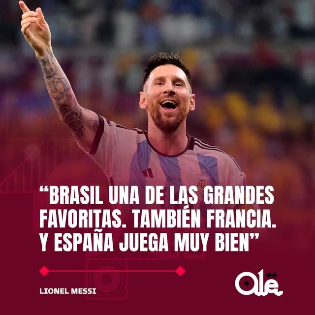 梅西：巴西、法国和西班牙都是夺冠热门 德国的小组出局让我惊讶休闲区蓝鸢梦想 - Www.slyday.coM