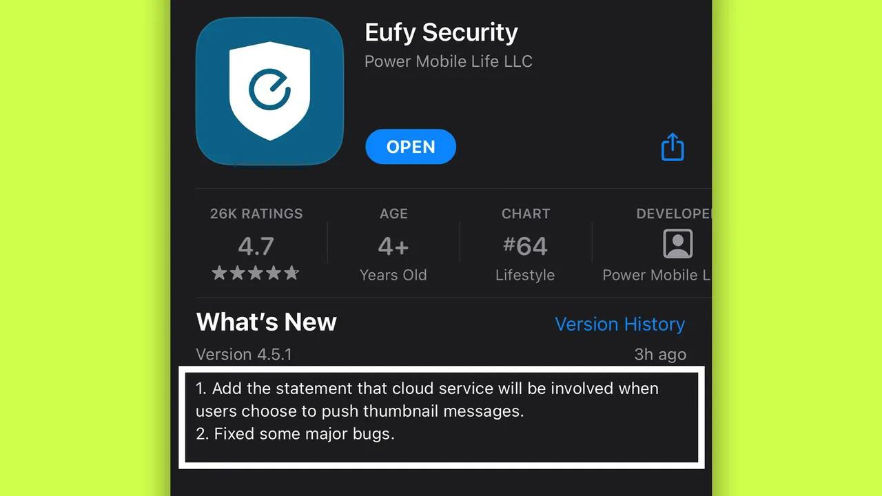 Eufy 事件后续：没有修复偷传监控缩略图问题，但会明确告知用户__财经头条