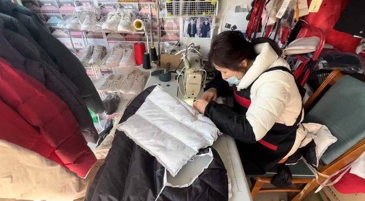 "私人定制"的温暖:天气渐寒,翻新定制羽绒服走俏|羽绒服|私人定制
