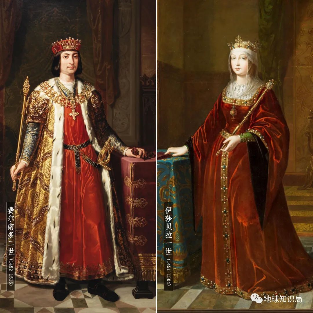 但是教皇授予二人合用头衔:天主教双王(西班牙语:reyes católicos)