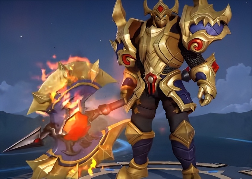 王者典韦5款皮肤对比评测,黄金武士你喜欢吗?__财经头条