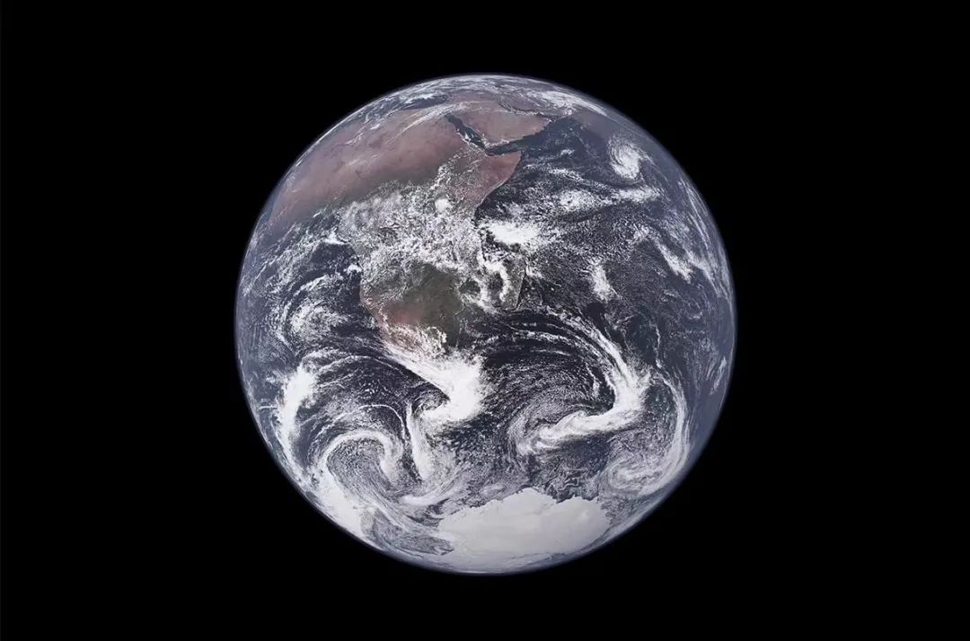 蓝色弹珠.图片来源:nasa