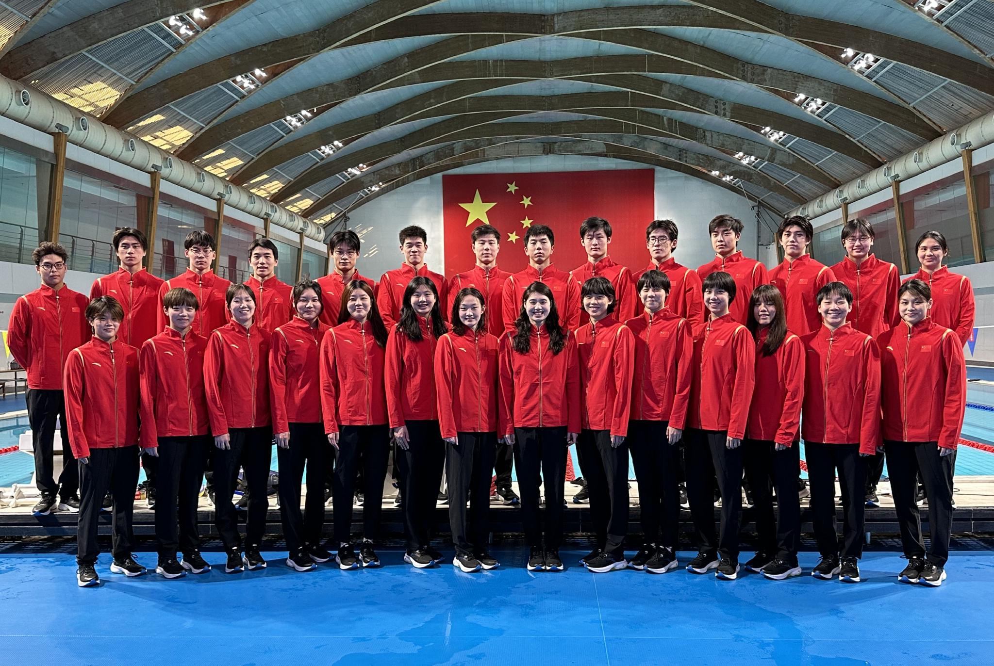游泳——中国队出征短池世锦赛|游泳|短池|中国游泳队_新浪新闻