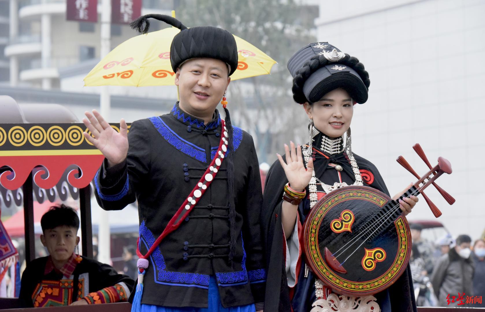 宜宾屏山举行彝族新年民俗文化体验活动