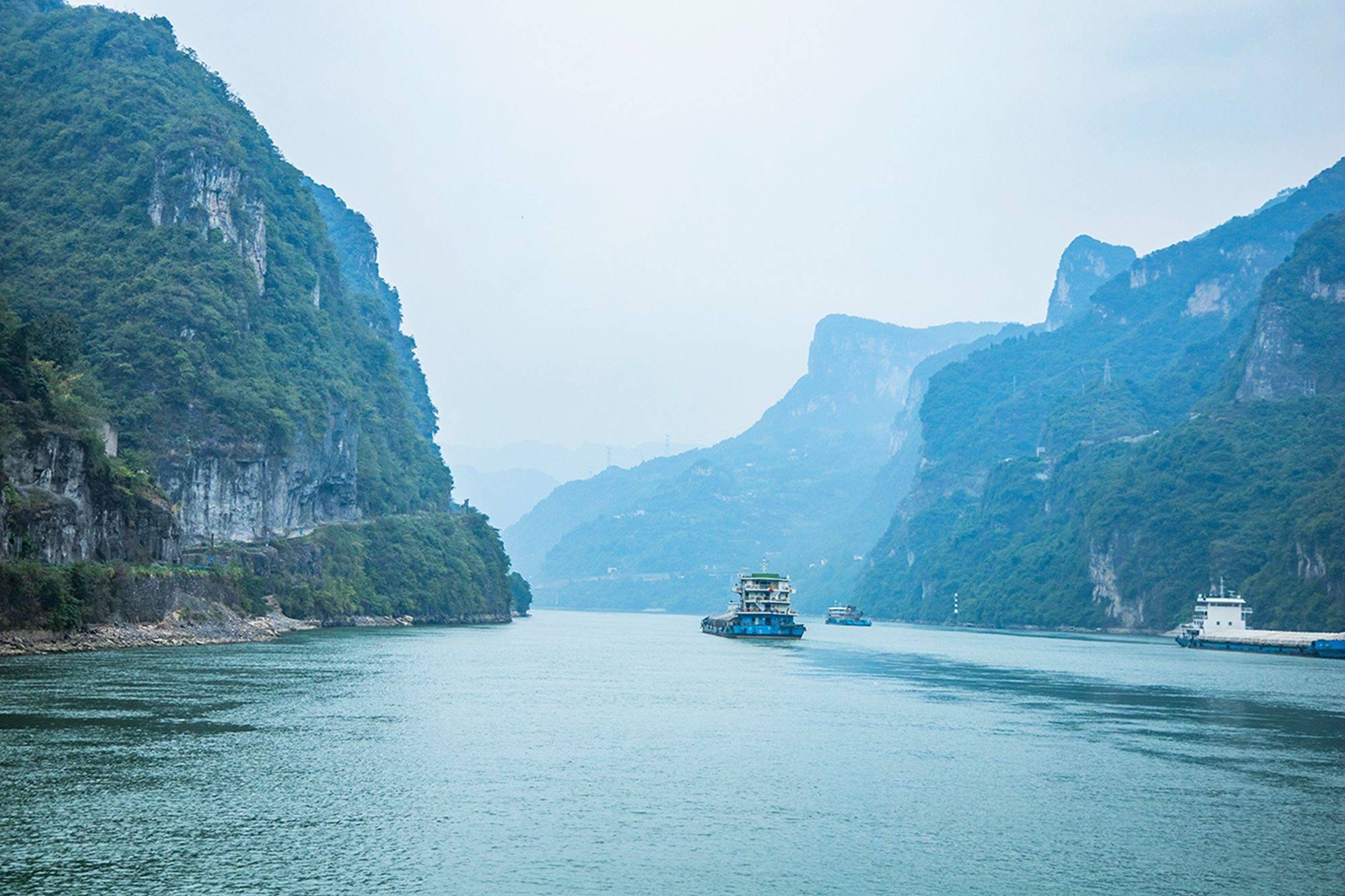 湖北宜昌两坝一峡游轮,体验水涨船高的震撼,欣赏西陵峡美景|葛洲坝|两
