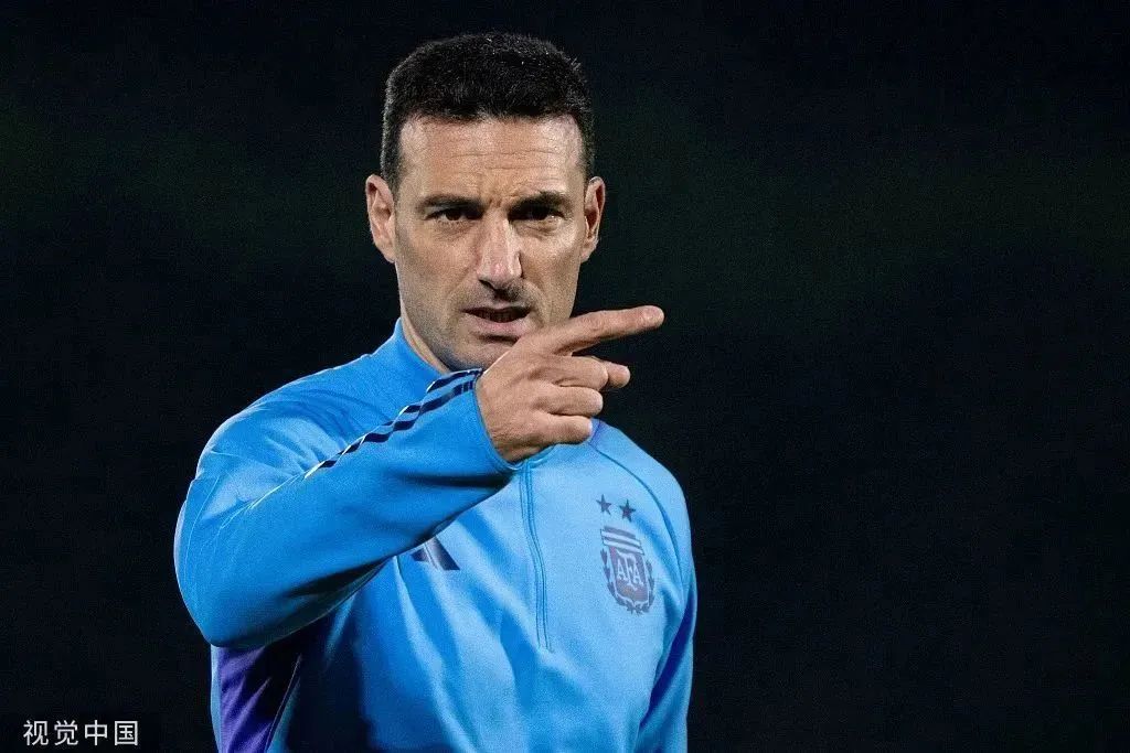 阿根廷主教练斯卡洛尼.