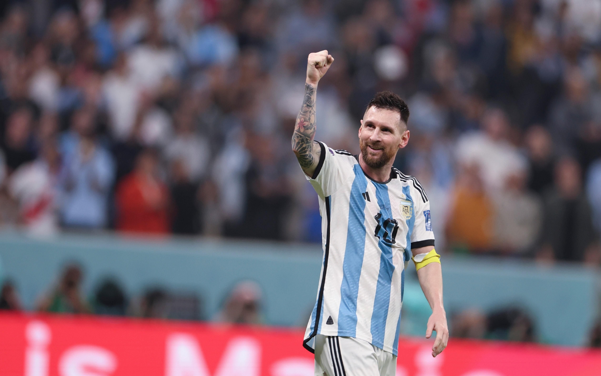 梅西距离大力神杯还差一步.&nbsp; 图/新华社