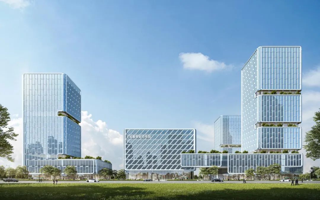 安徽智能软件园三期效果图.