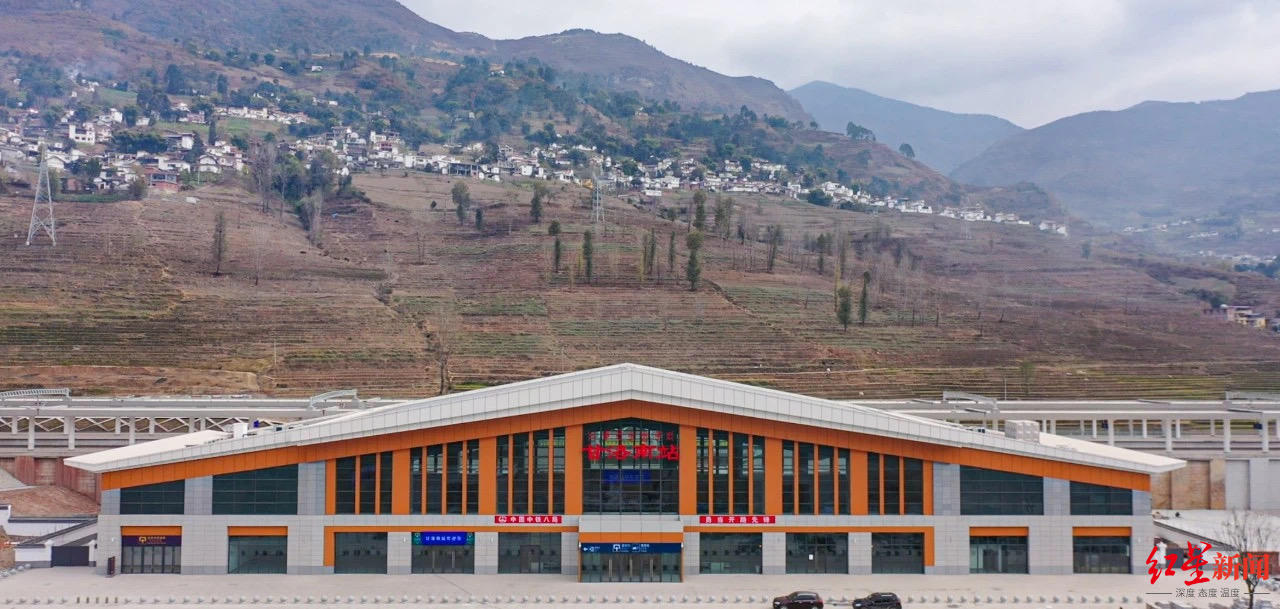 成昆铁路复线全线开通进入倒计时最后6座新建客站齐亮相