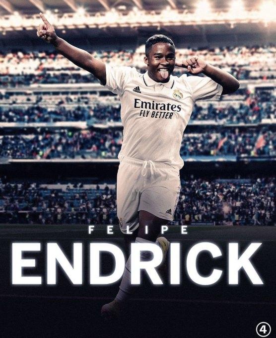 皇马引援转会费排行：恩德里克7200万欧第七阿扎尔1.15亿欧居首