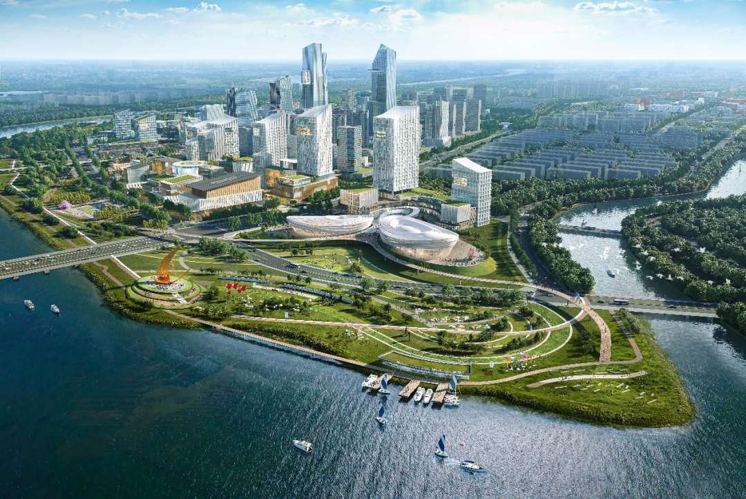 水岸鸟瞰示意图.图源北京市规划和自然资源委员会