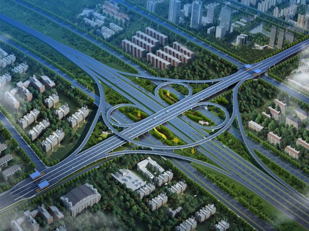 高速公路互通立交桥3D模型14设计图__室外模型_3D设计_设计图库_昵图网nipic.com