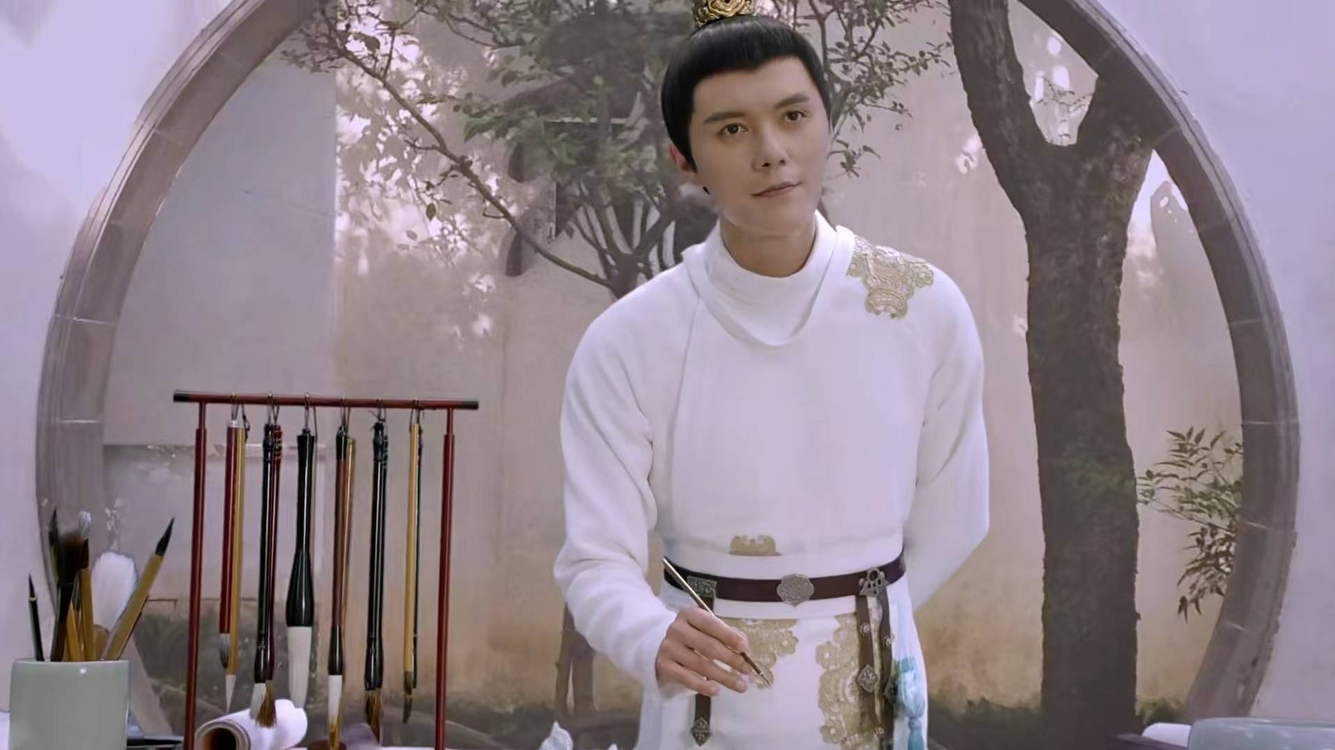 《月里青山》引领新国潮风 剧中张超古装引人注目|张超|月里青山|古装