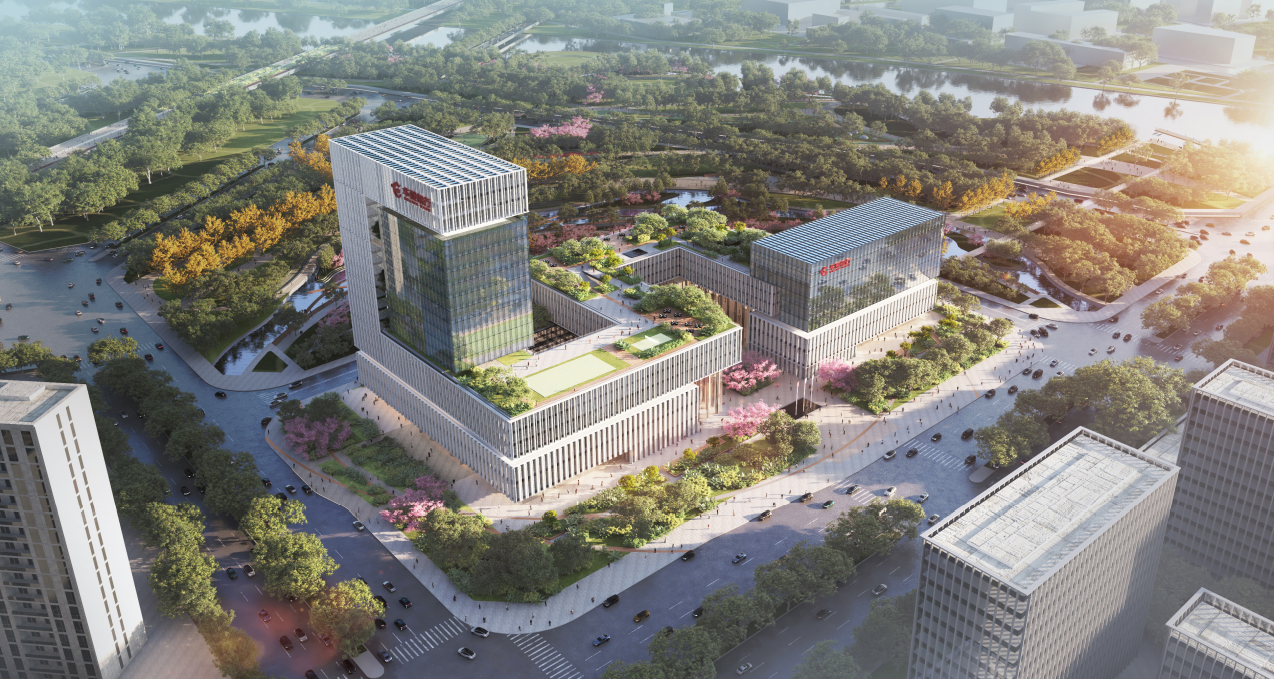 华夏银行总部大厦开建,2026年华夏银行总行将迁至副中心__财经头条