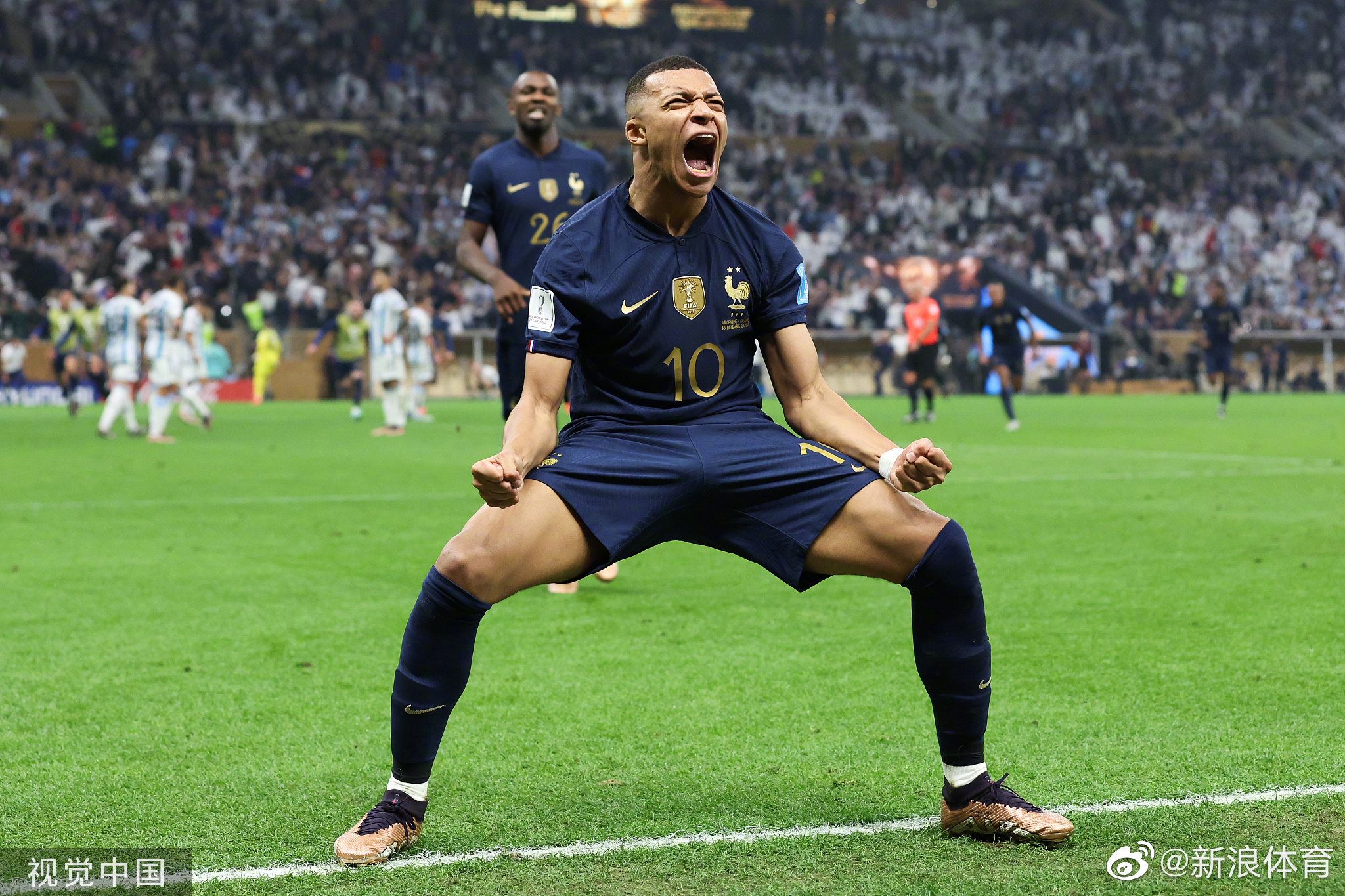 姆巴佩决赛上演帽子戏法,他7场比赛打进8个进球……|姆巴佩|帽子戏法