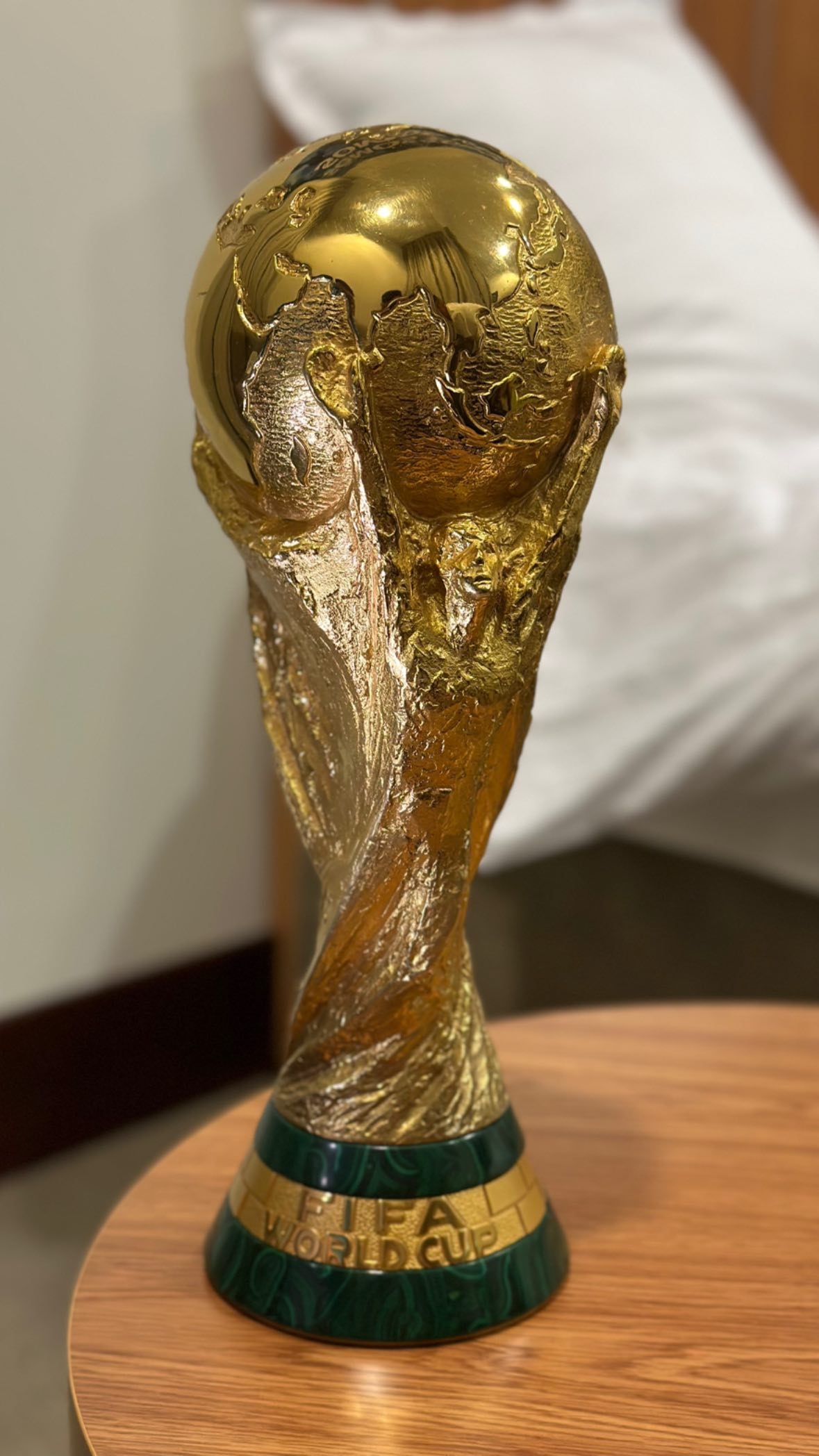 梅西社媒晒大力神杯|大力神杯|梅西|阿根廷_新浪新闻