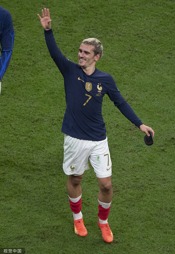 格里兹曼,为世界杯而生,用四年找回自我|法国|安东尼·格里兹曼|世界