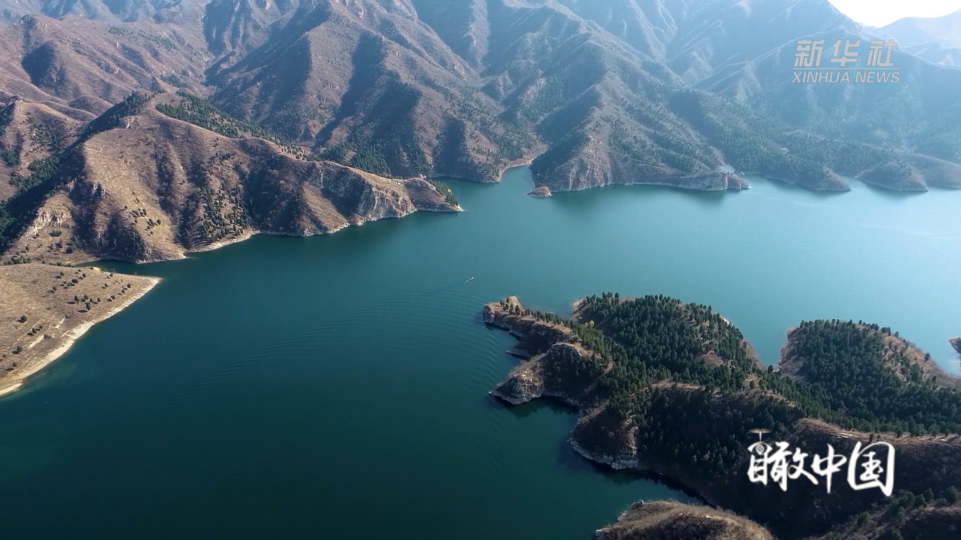 瞰中国|河北阜平:一泓碧水三岩寨|中国|保定市_新浪新闻