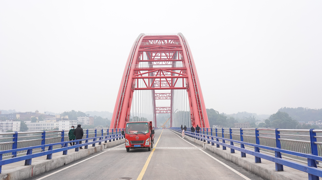 泸州合江先市大桥正式竣工通车|先市|通车|合江县_新浪新闻