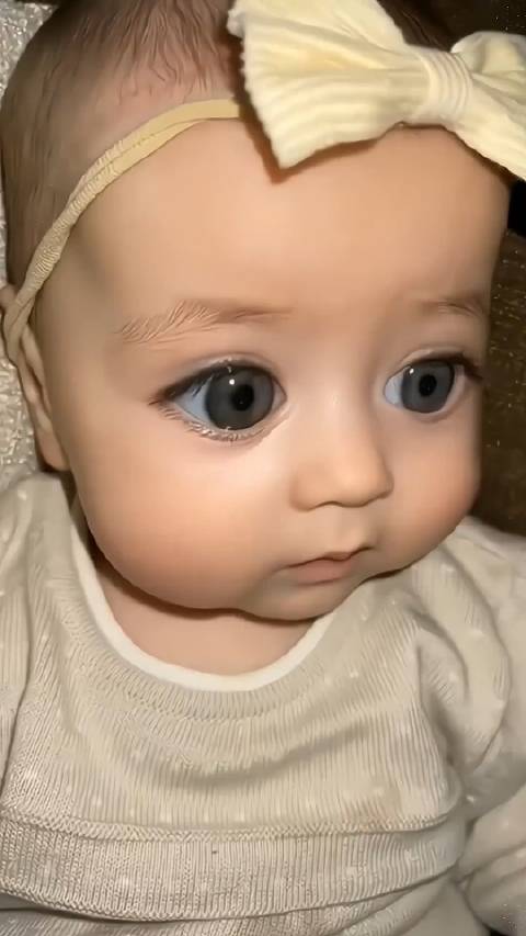 真人版洋娃娃这眼睛也太大了吧