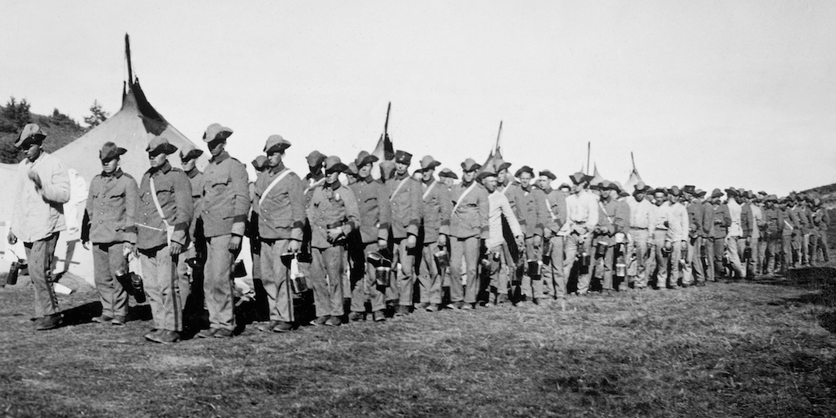1930年代的瑞典士兵