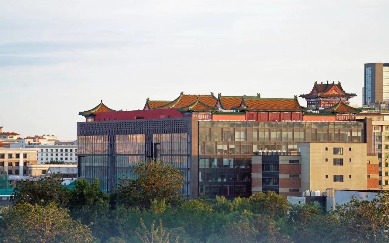 远眺隆福大厦.东城区供图