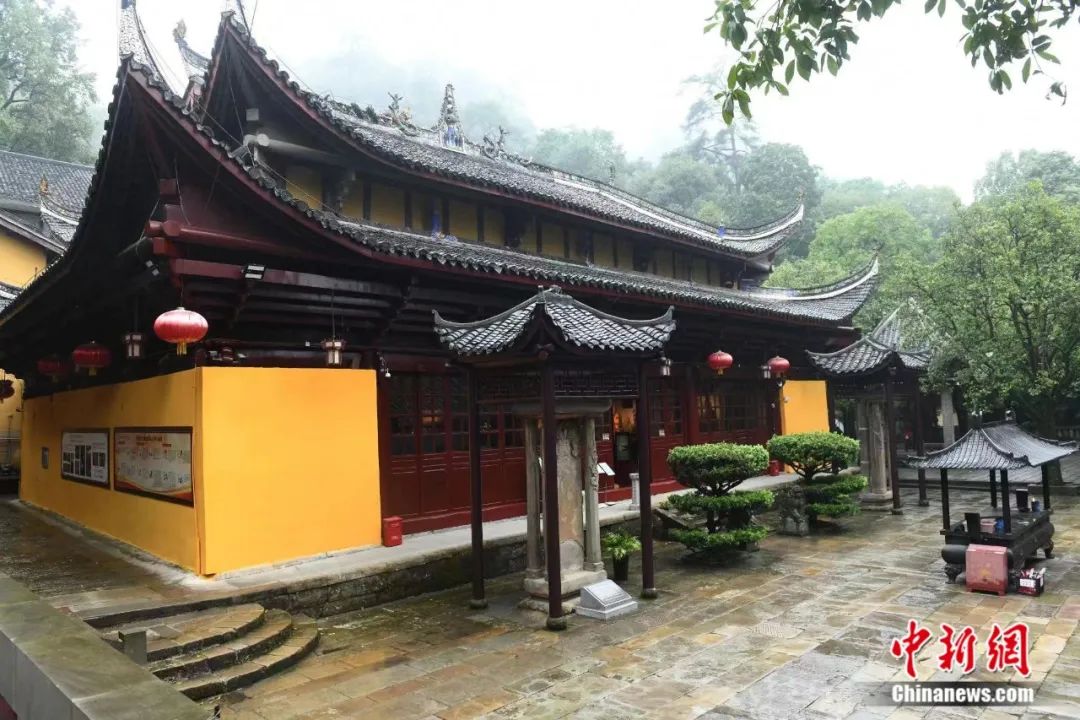 汉藏教理院旧址所在的重庆缙云寺.周毅 摄