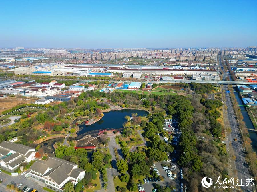 江苏南通:城市绿谷美景如画|南通市_新浪新闻
