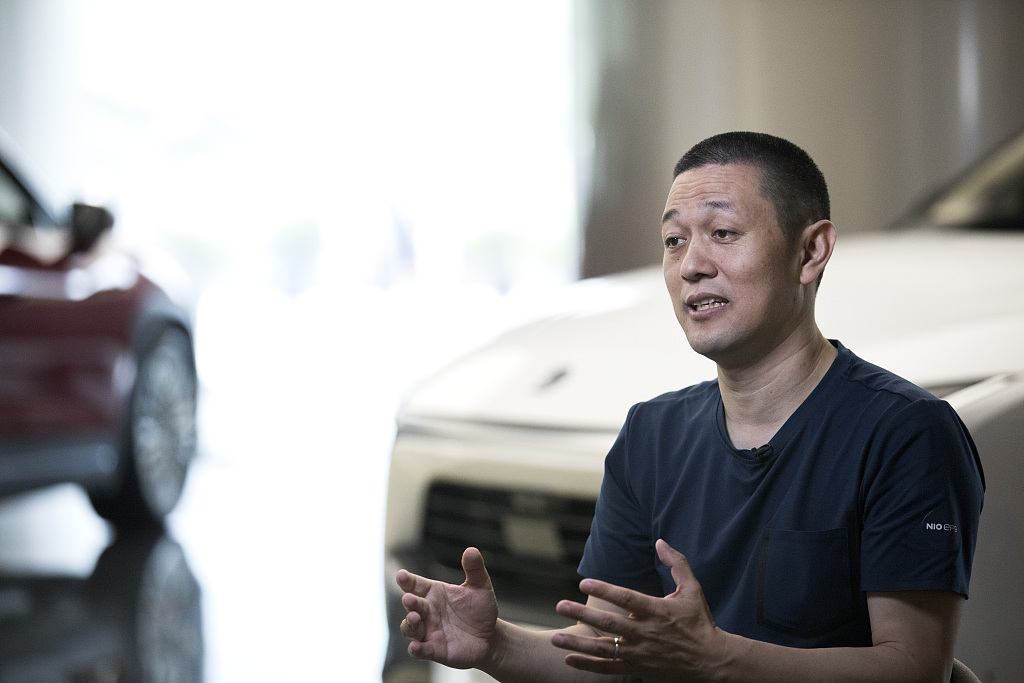 蔚来汽车创始人李斌 视觉中国 资料图