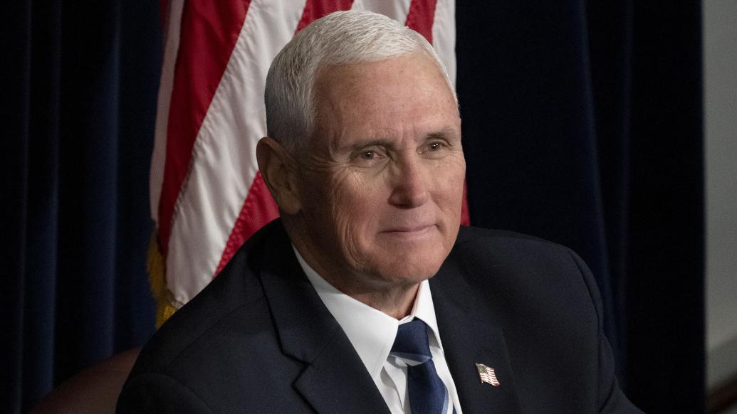 美国前副总统彭斯 视觉中国 图
