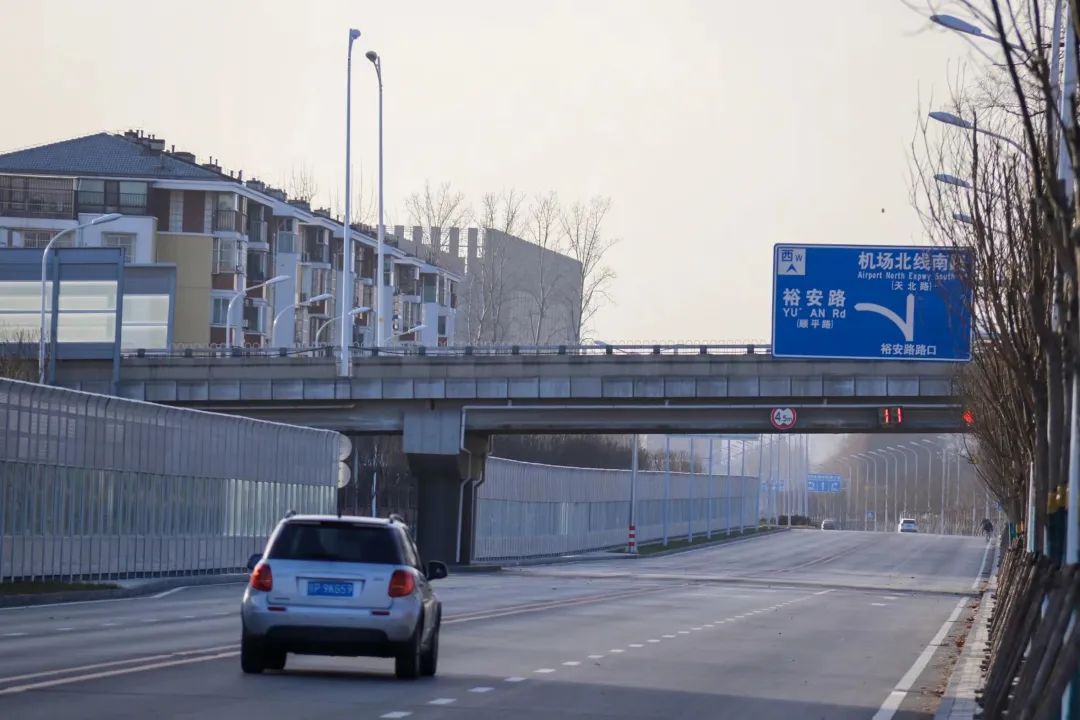 图释： 机场北线南路 （火寺路—高白路）