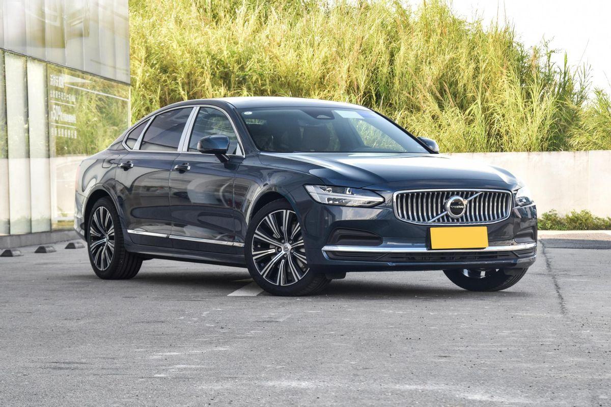 2023款沃尔沃s90标配20t8at配双叉臂悬挂不比a6l香