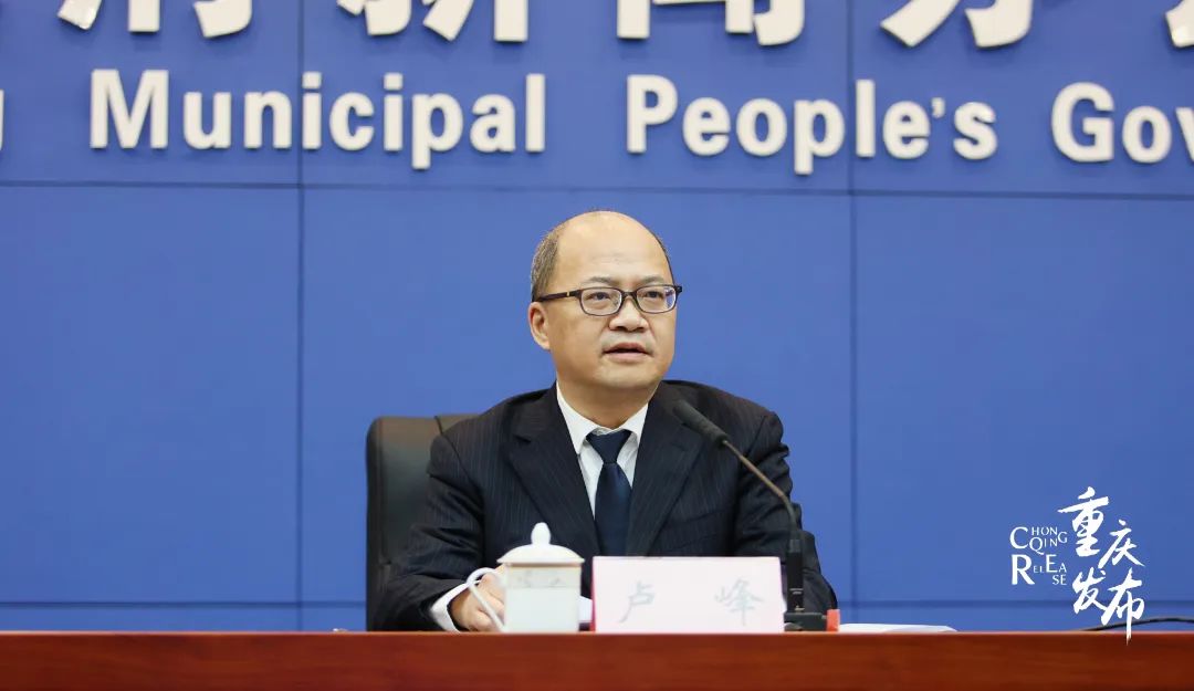 卢峰介绍有关情况 李聪冲 摄