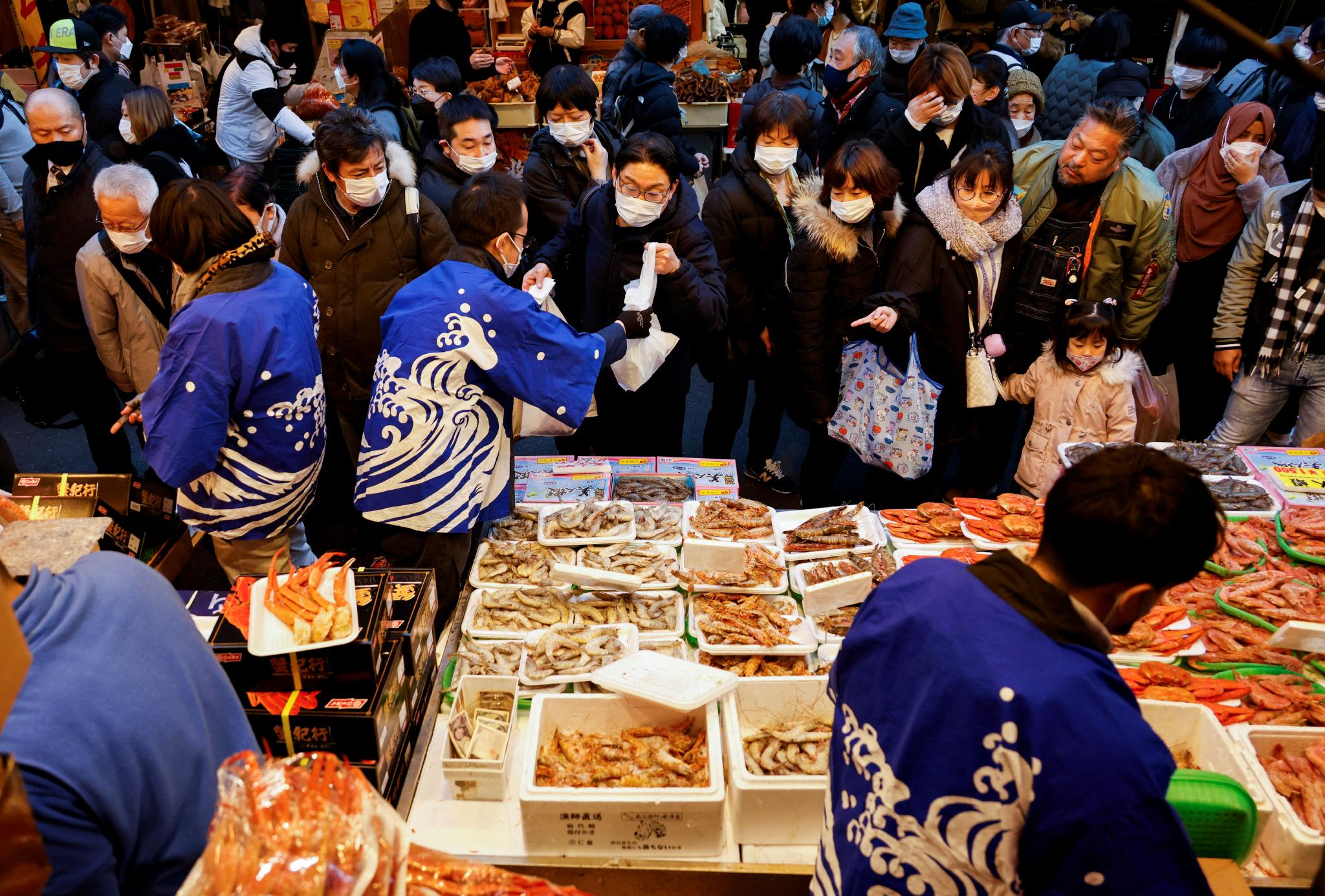 日本东京购物迎新年