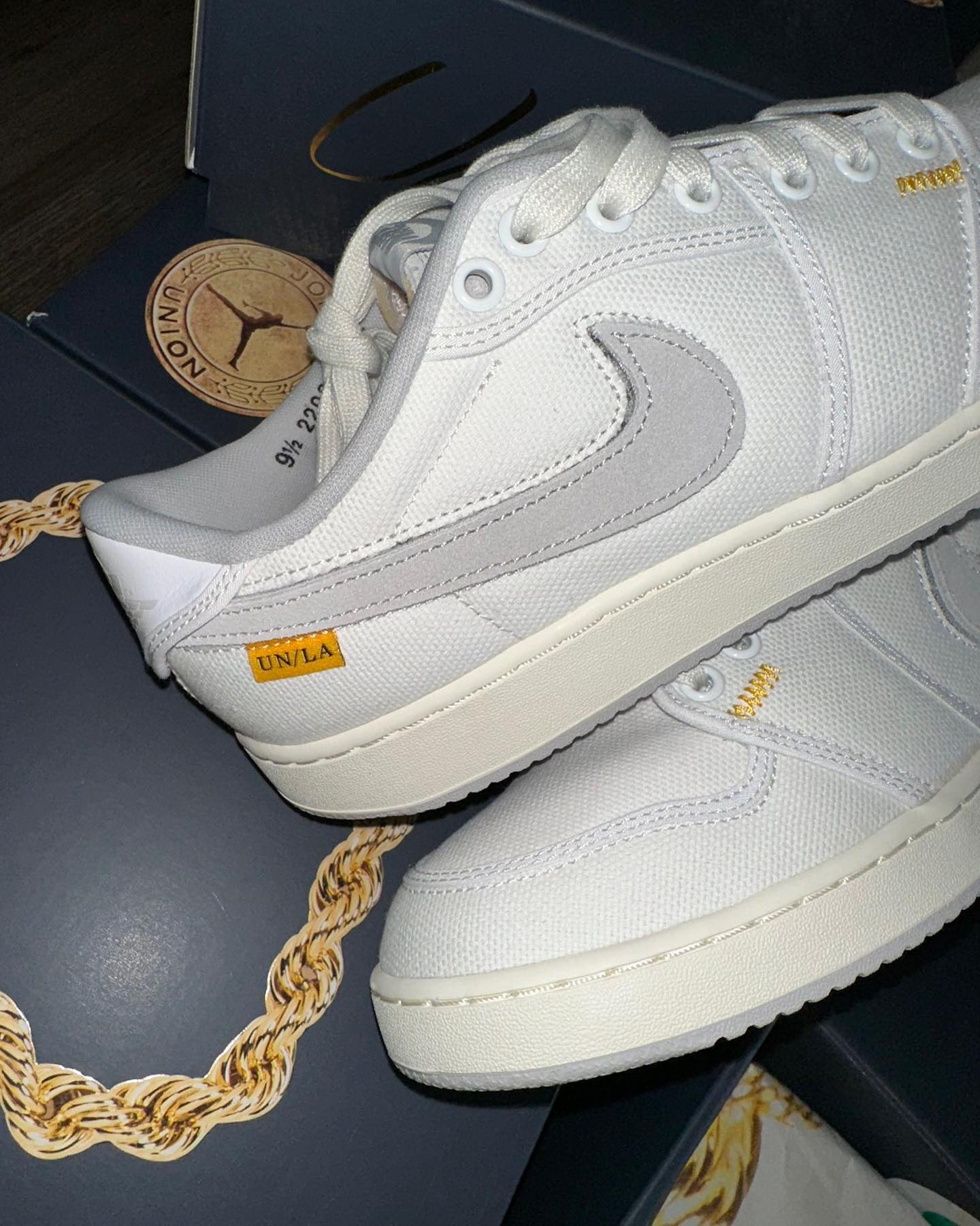 全新union x aj1 实物图曝光!还有新玩法.|实物|货号|名鞋_新浪新闻