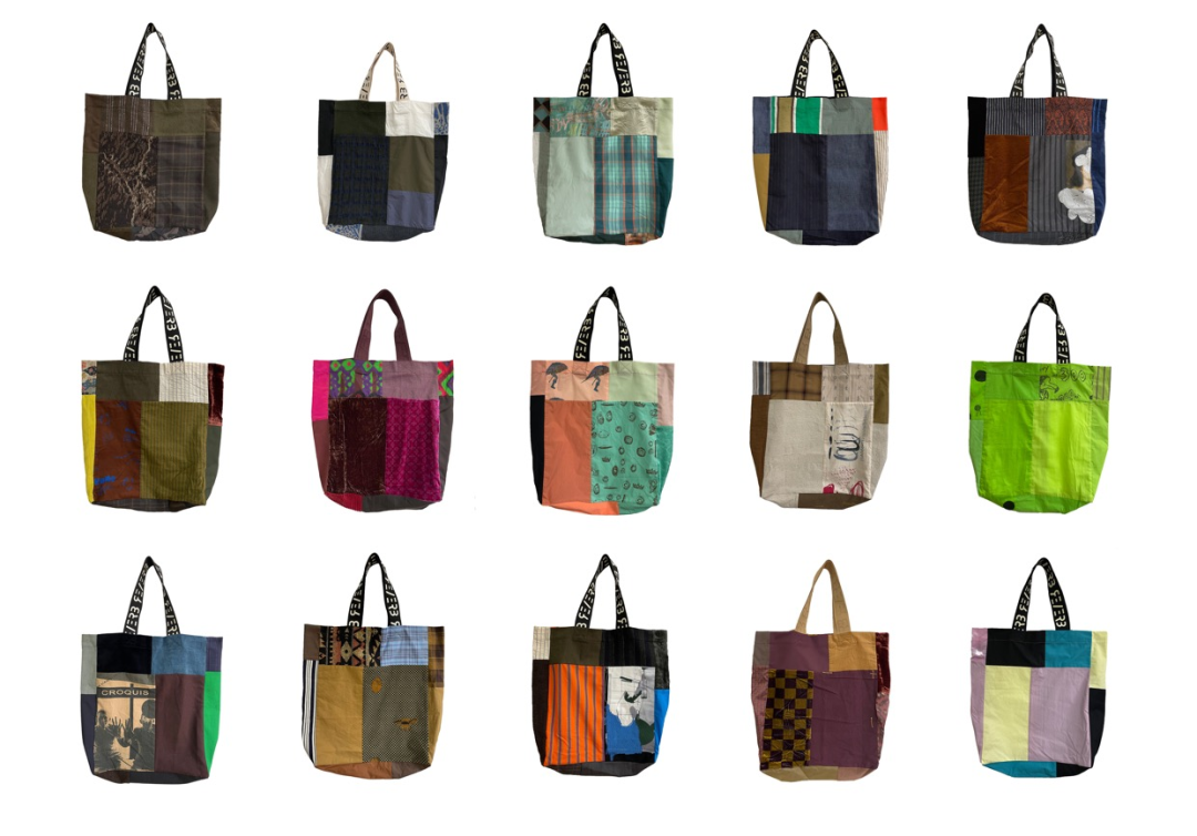 江南布衣可持续时尚"十四片拼布包"