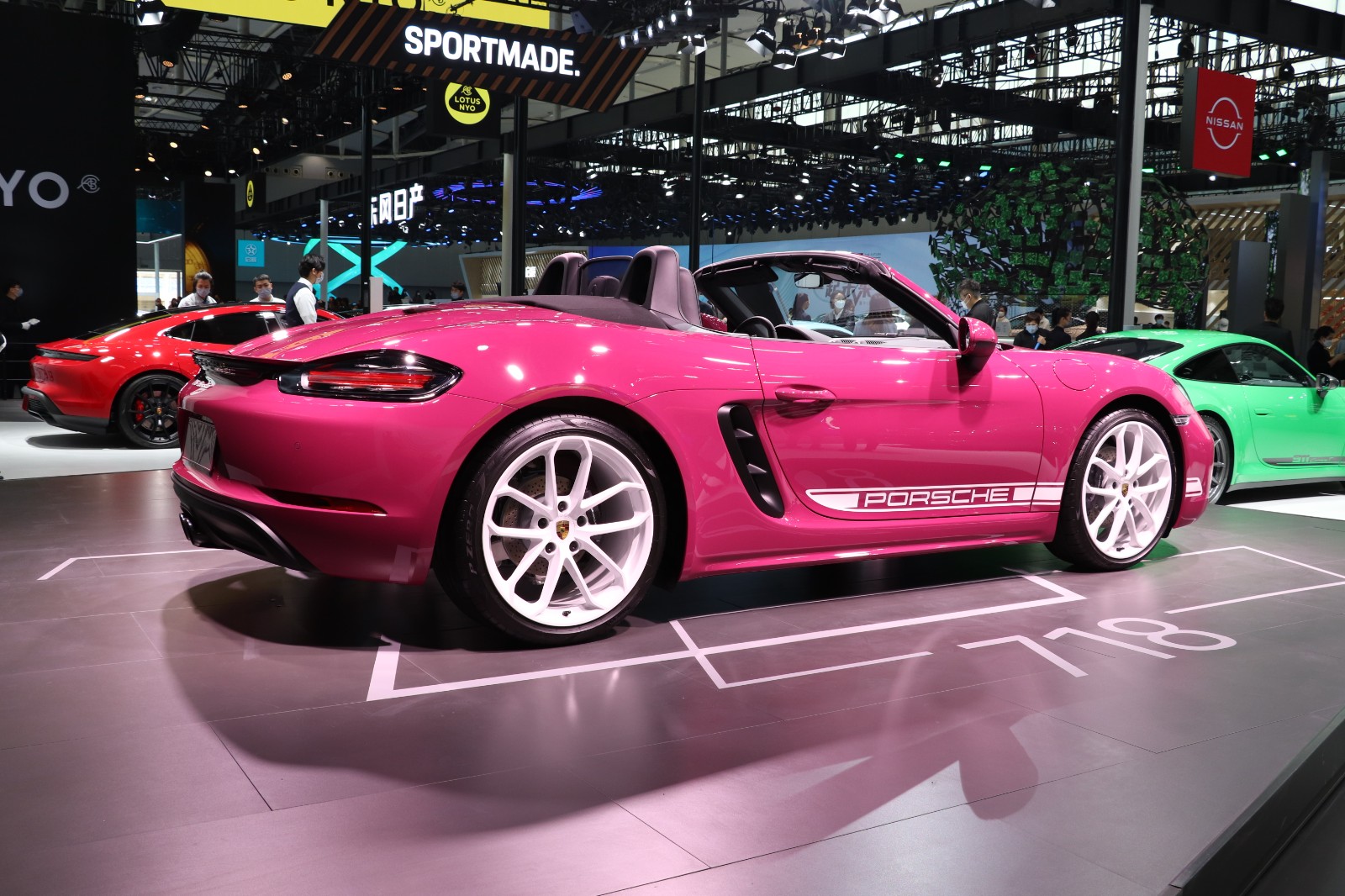 2022广州车展保时捷718boxsterstyleedition