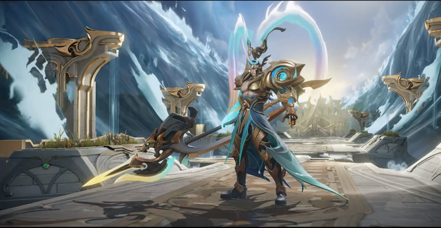 坦然化身海麒麟,大招从天而降!|麒麟|皮肤|吕布_新浪新闻