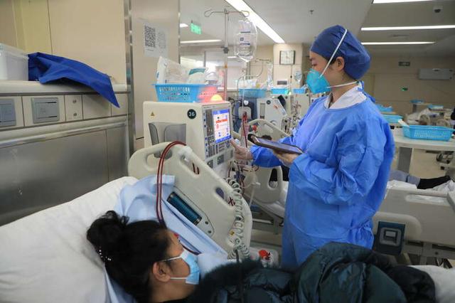 湘雅医院内,医护人员全员停休,全力救治患者.受访者供图