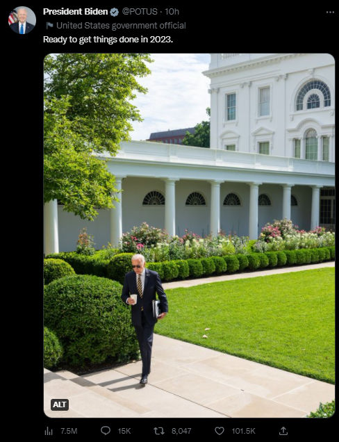 拜登发了一张图