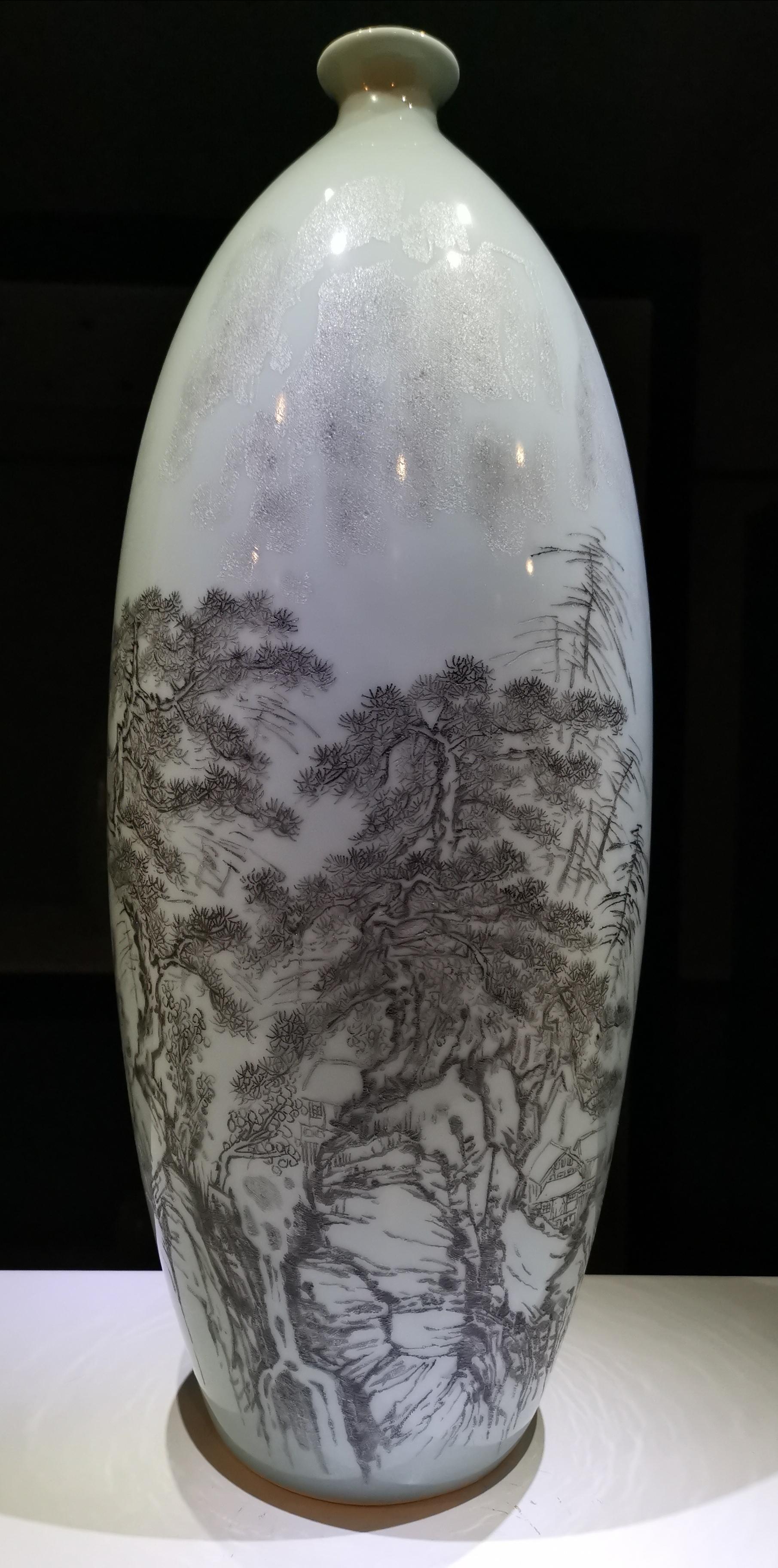 正高级工艺美术师刘永强鲁青瓷作品赏析|陶瓷|刘永强|中国陶瓷_新浪